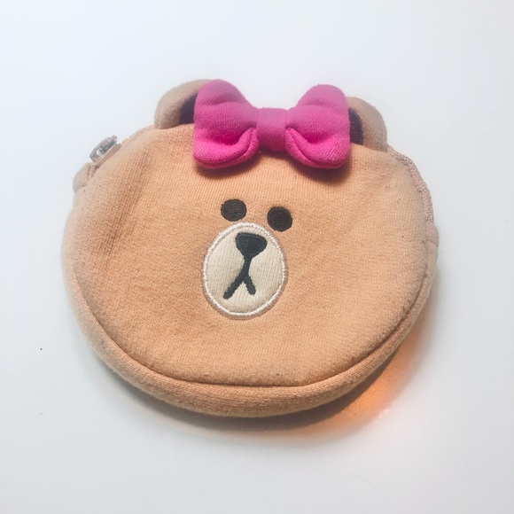 🌸 [LINE Friends] Choco Coin Purse - Picture 1 of 3